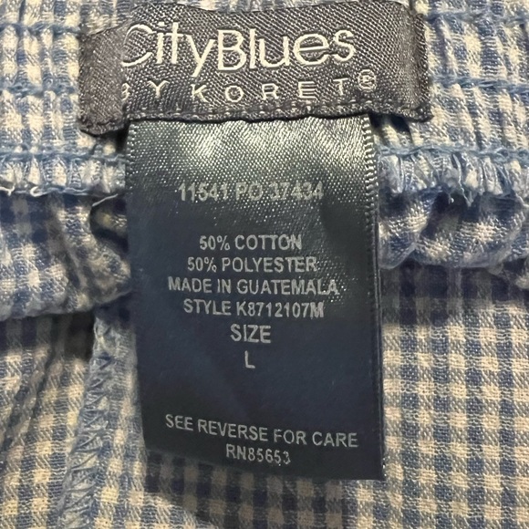 ⭐️City Blues Checkered Shorts - Picture 4 of 6